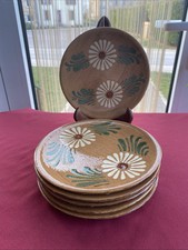 Anciennes assiettes poterie d'occasion  Étain