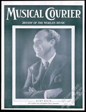 1942 Kurt Baum foto musical correio capa moldura comprar usado  Enviando para Brazil