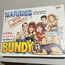Vintage 1990 Casado com Crianças Programa de TV Jogo de Tabuleiro Be Like a Bundy Completo, usado comprar usado  Enviando para Brazil