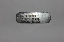 Custom metal embossed for sale  Scottsville