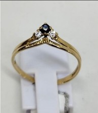 9ct sapphire wishbone for sale  BARRY