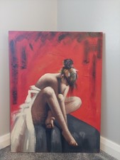 Huge ballerina canvas for sale  ATHERSTONE