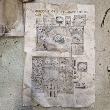 Original marconi t1154 for sale  TRURO