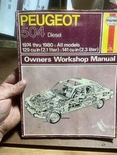 Usado, manual de reparo haynes peugeot 504 diesel 1974-1980 todos os modelos comprar usado  Enviando para Brazil