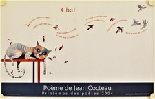 Affiche printemps poètes d'occasion  La Courtine