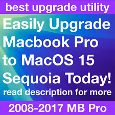 Macbook Pro atualização USB corrigido 4 MacOS 15 Sequoia e 2008-2017 Macs sem suporte comprar usado  Enviando para Brazil