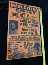Replica wrestling event for sale  Dix