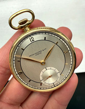 18ct gold pocket watch for sale  LONDON