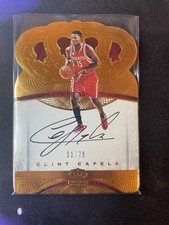 Clint Capela One Card Auto 11/75 Bronze Crown Royale 2016-17 Panini Preferred comprar usado  Enviando para Brazil