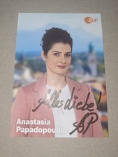 Autogrammkarte anastasia papad gebraucht kaufen  Duisburg
