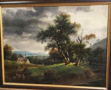 Tableau ancien peinture d'occasion  Cugnaux