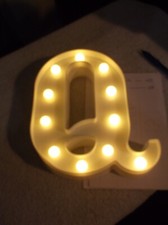 Decoração de suporte de placa de plástico alfabeto LED letra iluminada comprar usado  Enviando para Brazil