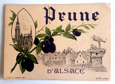 Etiquette prune alsace d'occasion  Metz-