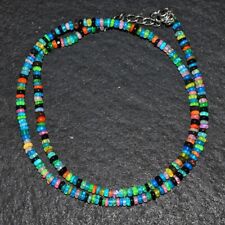 Usado, Fabuloso Colar Lindo Top Mix Opala Etíope 31,00 Cts Frisado Muito Bom 50 E584 comprar usado  Enviando para Brazil