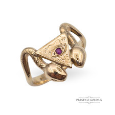 9ct gold snake for sale  UK