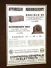 Pubblicità epoca inizi usato  Villarosa