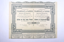 Tramways vapeur province d'occasion  Paris XV
