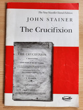 Stainer crucifixion novello for sale  LOOE