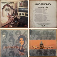 CHEO FELICIANO 2 x LP LOT: Sentimiento Tú / With A Little Help From My Friend comprar usado  Enviando para Brazil