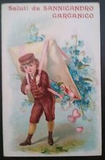 1920ca saluti sannicandro usato  Solopaca
