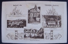 Cartolina antica saluti usato  Cava de Tirreni