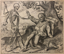 Xilografia originale incisione usato  Viu