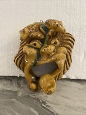 Maschera muro terracotta usato  Roma