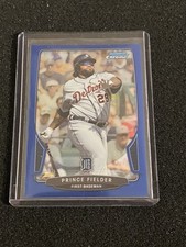 Prince Fielder 2013 Bowman Chrome refrator azul #d /250 Tigers #193 comprar usado  Enviando para Brazil