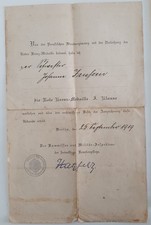 Urkunde rote kreuz gebraucht kaufen  Ludwigsfelde