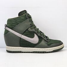 Nike Mujeres Dunk Sky Alto Carbono Verde Plata Zapatos Tenis Cuñas EE. UU. 7 UK 4.5 segunda mano  Embacar hacia Argentina