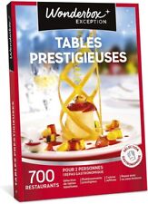 Coffret wonderbox tables d'occasion  Strasbourg-
