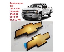 Emblema de gravata borboleta dianteira traseira ouro preto 2011-2014 Silverado 2500HD 3500HD22829420, usado comprar usado  Enviando para Brazil