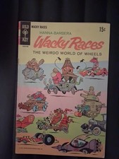 Quadrinhos Hanna-Barbera Wacky Races #1 Gold Key 1969/capa de 15 centavos comprar usado Quadrinhos Hanna-Barbera Wacky Races #1 Gold Key 1969/capa de 15 centavos comprar usado  Enviando para Brazil