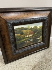Large framed landscape for sale  Gardner