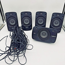 Alto-falantes digitais Dolby Logitech Z906 5.1 som surround THX conjunto de 5 com fios comprar usado  Enviando para Brazil