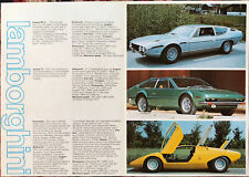 Lamborghini range brochure d'occasion  Aix-en-Provence-