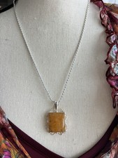 Golden jade pendant for sale  East Wenatchee