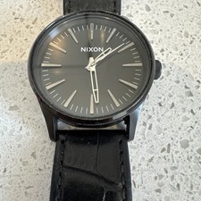 Mens black nixon for sale  Delray Beach