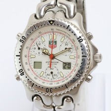 Relógio de quartzo TAG Heuer Cell Senna modelo cronógrafo CG1111-0 pulseira genuína comprar usado  Enviando para Brazil