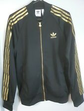 Jaqueta Adidas Originals 50º Aniversário Superstar Preta/Ouro 24K! Muito raro! comprar usado  Enviando para Brazil