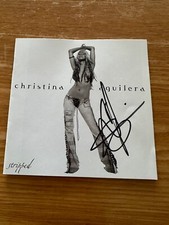 CHRISTINA AGUILERA AUTOGRAFADO AUTOGRAFADO DESPOJADO CD SUJO COM PROVA FOTOGRÁFICA (RARO) comprar usado  Enviando para Brazil