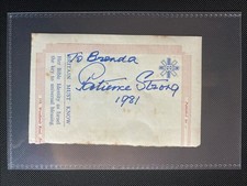 Patience strong signed for sale  WARRINGTON