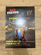 Signed bad friends for sale  GRIMSBY