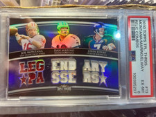 Montana Marino Elway 2010 Topps Triple Threads Game Patch PSA6 POP 1 NENHUM SUPERIOR comprar usado  Enviando para Brazil