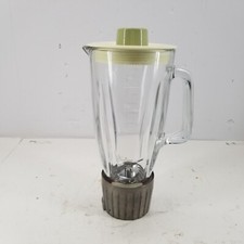 Braun Szklany blender Słoik Mocowanie do robota kuchennego MX32 KM32 z pokrywką, Vintage, używany na sprzedaż  Wysyłka do Poland