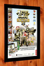 2006 Metal Slug Anthology PS2 Wii Antigo Raro Mini Pôster Promocional/Página de Anúncio Emoldurada comprar usado  Enviando para Brazil