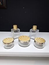 Vanity set gold for sale  Ireland