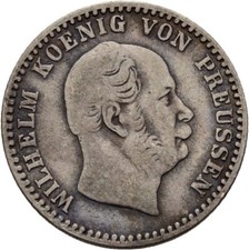 Preussen silbergroschen 1865 gebraucht kaufen  München