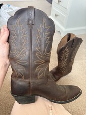 Ariat cowgirl boots for sale  MARKET RASEN