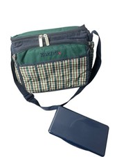 Bolsa de fraldas pequena vintage Kolcraft verde xadrez anos 90 comprar usado  Enviando para Brazil